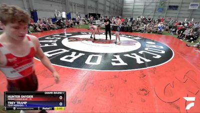 170 lbs Round 1 (16 Team) - Hunter Snyder, Pennsylvania Blue vs Trey Tramp, Team Nebraska