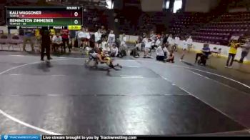 G-85 lbs Round 3 (4 Team) - Remington Zimmerer, Team CO vs Kali Waggoner, Team ID