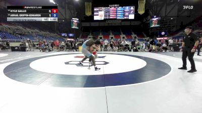 175 lbs 7th Place Match - Kyle Gallo, FL vs Arkail Griffin-Edwards, IL