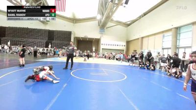 61 lbs Rr Rnd 5 - Wyatt Mathe, Warhawks Wrestling Inc. ES-CL vs Danil Ivanov, Apex ES