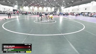 190A Champ. Round 1 - Kole Lamont, Broken Arrow vs Bryan Wilson, Arkansas City HS