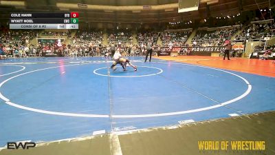 49 lbs Consi Of 8 #2 - Cole Hahn, Backyard Brawlers vs Wyatt Noel, Cowboy Wrestling Club