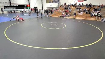 157 lbs Cons. Round 2 - Damion Jones, Huntingdon vs Timothy Sebastian, Wabash