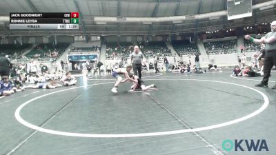 65 lbs Final - Jack Goodnight, Coweta Tiger Wrestling vs Ronnie Leyba, TTWC Blue