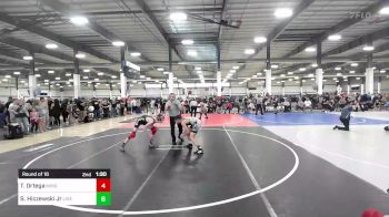 109 lbs Round Of 16 - Thomas Ortega, Mingus Mountain Wrestling vs Steven Hiczewski Jr, Live Training
