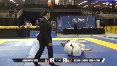 Heather Catherine Leone-Prather vs Amanda Paige Wade 2026 Pan Jiu Jitsu IBJJF Championship