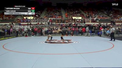 120 lbs Cons. Round 3 - Ezri Catlin, Clay Center Community HS vs Autumn Wilson, Tonganoxie Hs