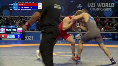 87 kg Quarterfinal - Ruben Elias Been, Nor vs Szymon Szymonowicz, Pol