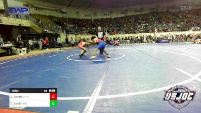 119 lbs Consi Of 32 #2 - JoAngel Jones, L-Town Titans vs Colton Lock, Cardinal Wrestling Club