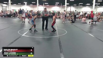 56 lbs Round 2 (4 Team) - Noah Luciano, Moser`s Mat Monsters vs Baylor Bradley, Full Circle Red