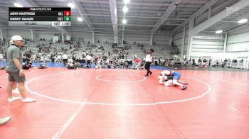 195 lbs Rr Rnd 2 - Adin Hastings, Hillbilly Hammers vs Henry Saxon, Estebuilt WC