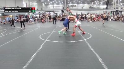 105 lbs Round 2 (6 Team) - Emmanuel Segura, The Outsiders vs Hunter Wilson, Upstate Uprising 2.0