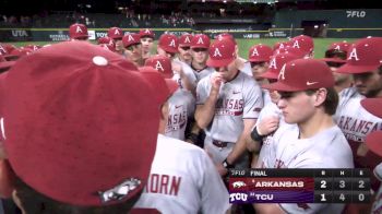 Call The Hogs! Arkansas Baseball Hands TCU Their First Loss Of The Season