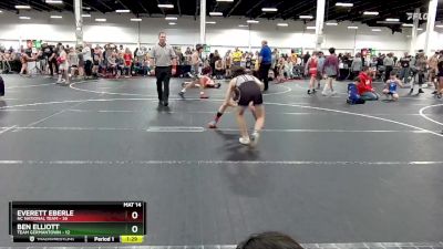 80 lbs Round 7 (8 Team) - Everett Eberle, NC National Team vs Ben Elliott, Team Germantown