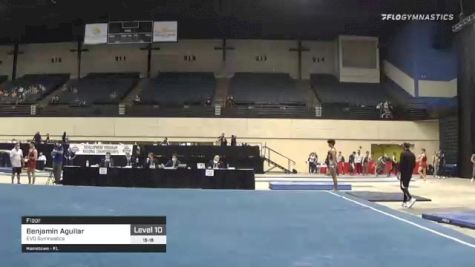 Benjamin Aguilar - Floor, EVO Gymnastics - 2021 USA Gymnastics Development Program National Championships