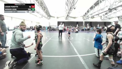 50 lbs Rr Rnd 7 - Logan Forsyth, Triumph K3 vs Hudson Hose, Pursuit Wrestling Academy