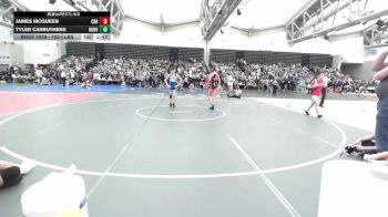 102-I lbs Round Of 32 - James McQueen, Central Bucks K-8 vs Tyler Carruthers, Duro