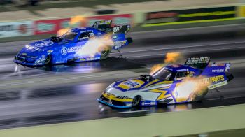 The Biggest NHRA Stars Compete To Be Night Under Fire's King of Nitro