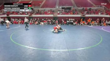 132 lbs Round 1 (16 Team) - Mitchell Thompson, Arlington Martin vs Braiden Bartlett, Austin Lake Travis