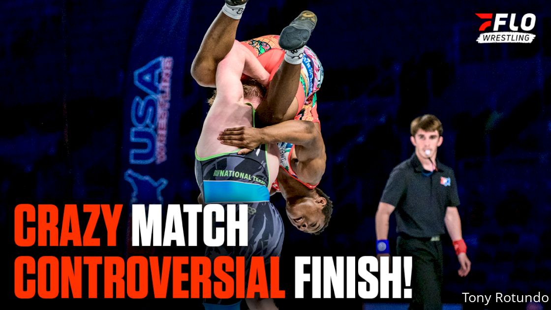 Was it a TAKEDOWN at the end?