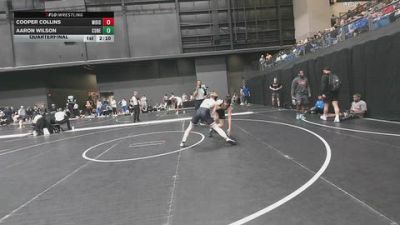 157 lbs Quarterfinal - Aaron Wilson, Concordia (Neb.) vs Cooper Collins, Morningside (Iowa)