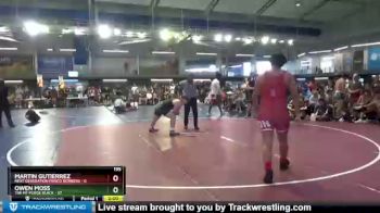 195 lbs Round 1 (16 Team) - Owen Moss, The MF Purge Black vs Martin Gutierrez, Next Generation Frisco Bombers