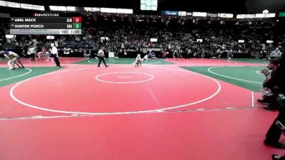 132 lbs Champ. Round 1 - Hunter Porco, Unattached vs Abel Mack, AEM3