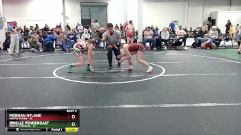 101 lbs Round 1 (6 Team) - Morgan Hyland, Misfits Power vs Brielle Pendergast, Misfits Strength