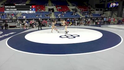 130 lbs Cons. Rd Of 32 - Kayla Dunn, TX vs Mia Collins, NY