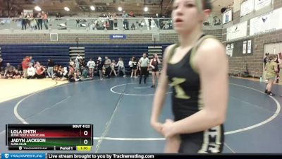 124/132 Round 4 - Lola Smith, Boise Youth Wrestling vs Jadyn Jackson, Kuna Klub