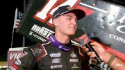 Corey Day Reacts After Pouncing Late To Win High Limit Lernerville Silver Cup