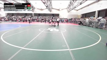 51-T lbs Consi Of 8 #1 - Cayden Konya, Grit Mat Club vs Axzious Sierra, Emmaus Hornets
