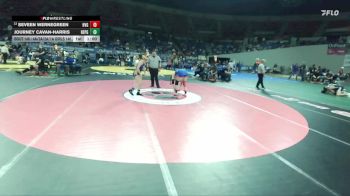 4A/3A/2A/1A Girls 140 Cons. Round 2 - Seveen Wernegreen, Hidden Valley Girls vs Journey Cavan-Harris, Heppner Girls