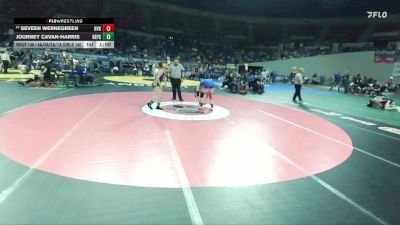 4A/3A/2A/1A Girls 140 Cons. Round 2 - Seveen Wernegreen, Hidden Valley Girls vs Journey Cavan-Harris, Heppner Girls