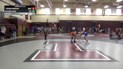JV-7 lbs Semifinal - Ethan Whalen, Waukon vs Hayden Cole, Clear Creek-Amana