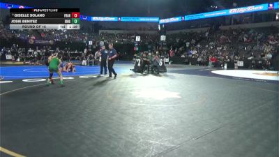 100 lbs Round Of 16 - Giselle Solano, Franklin (Elk Grove) (SJ) vs Josie Benitez, Kingsburg (CS)