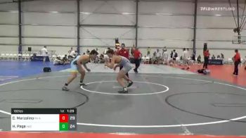 182 lbs Prelims - Caleb Marzolino, PA Alliance vs Hunter Page, Indiana Thorougbreds