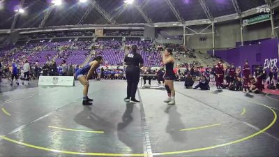 117 lbs 2nd Wrestleback (16 Team) - Angelica Vicente Gonzalez, Doane vs Vanessa De La Cruz, Texas Wesleyan