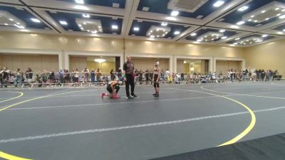 90 lbs Quarterfinal - Stevie Graybill, Cal Grapplers vs Brayden Khamsopha, Gold Rush Wr Ac