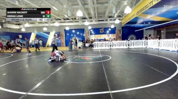 106 lbs Round 2 (8 Team) - Kieran Lowe, OutKast WC vs Jaxson Hackett, Braves WC