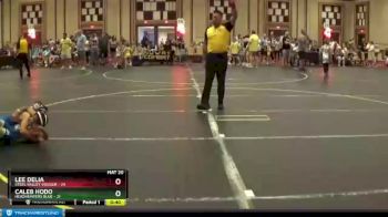 82 lbs Semis & 1st Wrestleback (8 Team) - Lee Delia, Steel Valley Vouger vs Caleb Hodo, Headhunters Blue