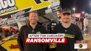 After The Checkers: Tanner Holmes Describes Getting Upside Down While Leading At Ransomville