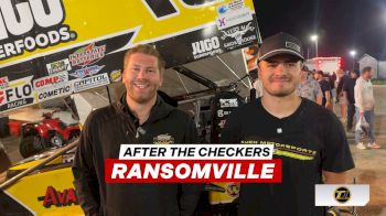 After The Checkers: Tanner Holmes Describes Getting Upside Down While Leading At Ransomville