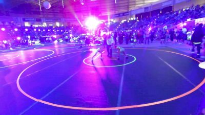 46 lbs Quarterfinal - Whitley Mazzulla, Unattached vs Zariah Enciso, Casper WC