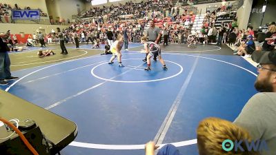 130 lbs Rr Rnd 1 - Koree Vigue, Gentry Youth Wrestling vs Amilia Welk, Prairie Grove Youth Wrestling