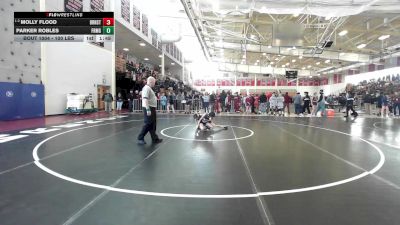 100 lbs Quarterfinal - Molly Flood, Barnstable vs Parker Robles, Framingham