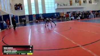 126 lbs Prelim - Solomon Johns, Northfield Mt Hermon vs Shai Sabag, Germantown Academy