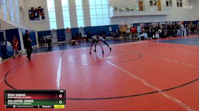 126 lbs Prelim - Solomon Johns, Northfield Mt Hermon vs Shai Sabag, Germantown Academy