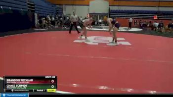 165 lbs Semifinal - Brandon Peckham, Wisconsin-Stevens Point vs Chase Schmidt, Wisconsin-Eau Claire