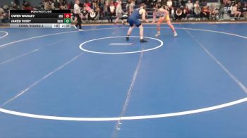 184 lbs Cons. Round 3 - Owen Wasley, Augustana (SD) vs Jared Thiry, South Dakota State